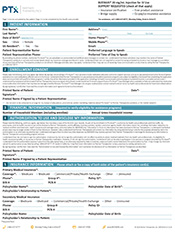 Download HUB enrollment form image